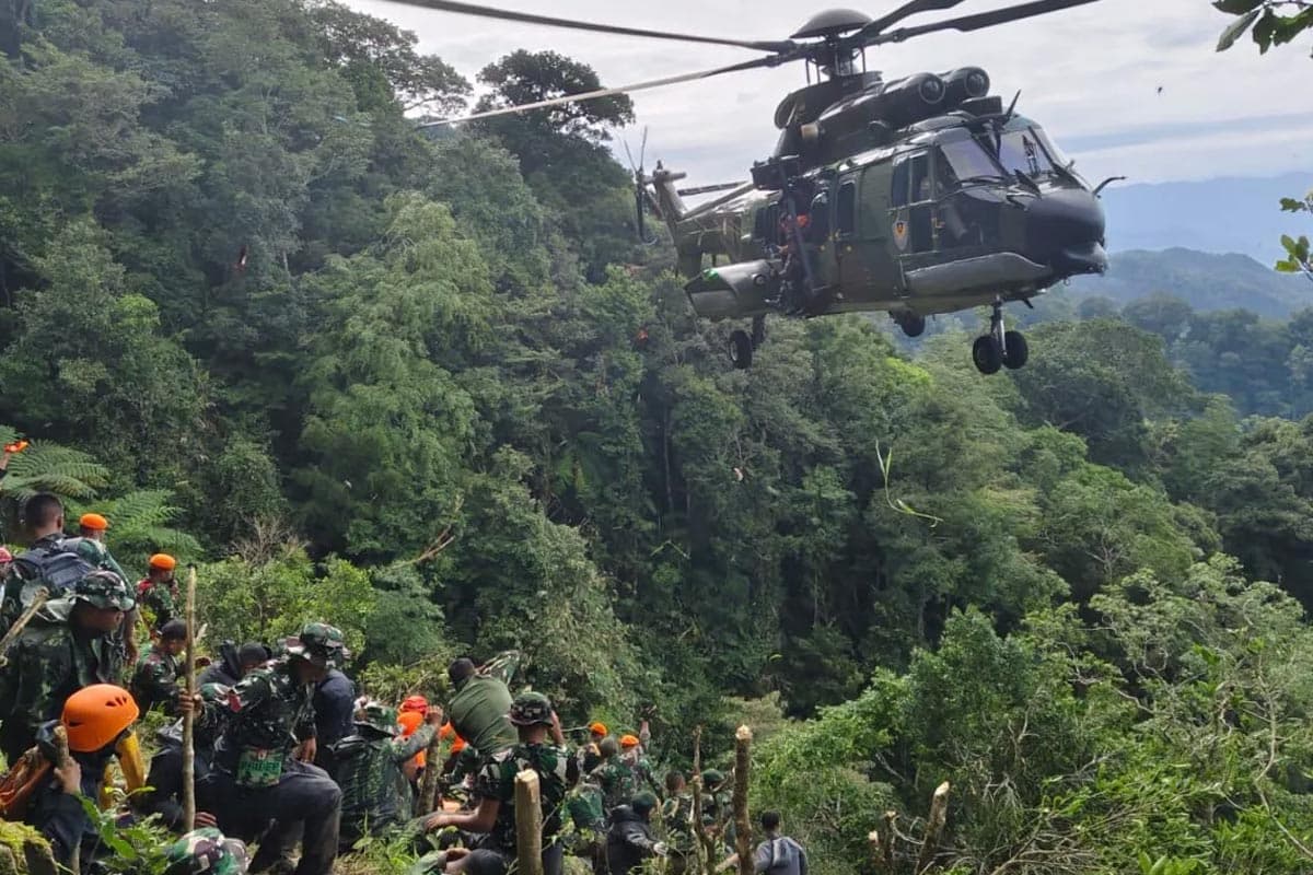 Hari Ketujuh SAR, 10 Paket Korban Pesawat ATR Ditemukan